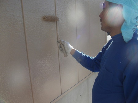 遮断熱塗料ガイナ 外壁リフォーム施工事例